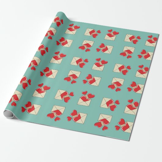 Ein Liebe Geschenkpapier (Ungerollt)