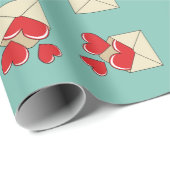 Ein Liebe Geschenkpapier (Rolleneckpunkt)