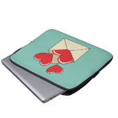 Ein Liebe Laptopschutzhülle (Vorne Knopf)