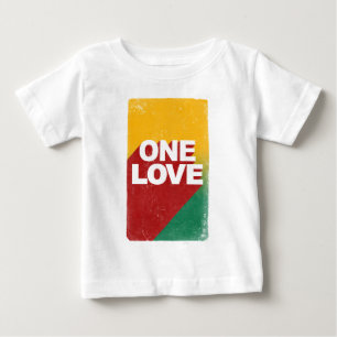 Ein Liebe-Plakat Baby T-shirt