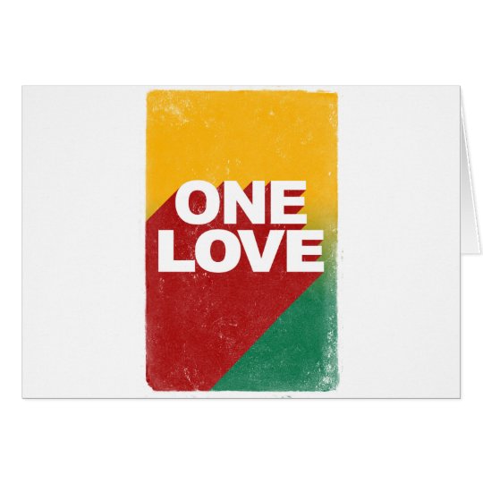 Ein Liebe-Plakat Karte