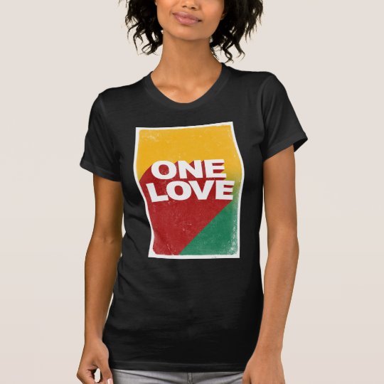 Ein Liebe-Plakat T-Shirt