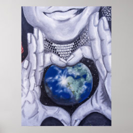 Ein Liebe-Poster der Mutter Natur Poster