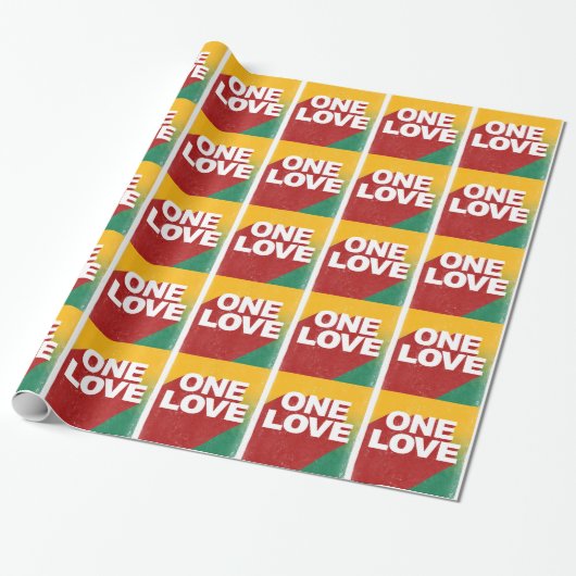 Ein Liebe-Poster Geschenkpapier (Ungerollt)