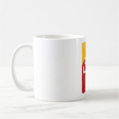 Ein Liebe-Poster Kaffeetasse (Links)