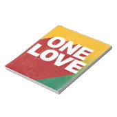 Ein Liebe-Poster Notizblock (Rotiert)