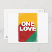 Ein Liebe-Poster Postkarte (Vorne/Hinten)