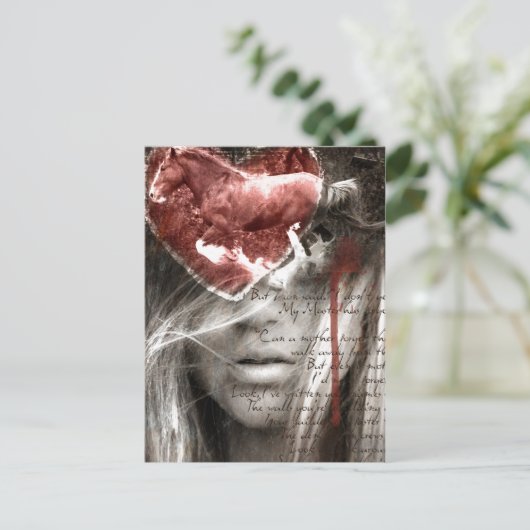 Ein Liebe Postkarte (Stehend Vorderseite)