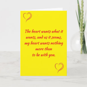 EIN LIEBE-SCHREIBEN AUF DER KARTE "UNSERE JAHRESKA