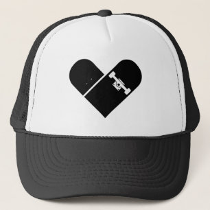 Ein Liebe-Skater-Hut Truckerkappe