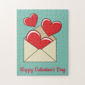 Ein Liebe | Text hinzufügen Puzzle (Vertikal)