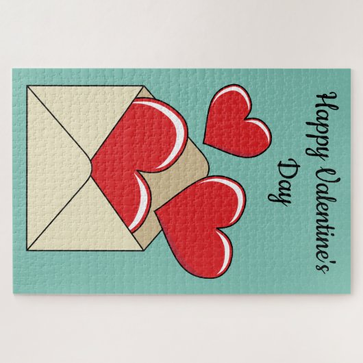 Ein Liebe | Text hinzufügen Puzzle (Horizontal)