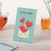 Ein Liebe | Text hinzufügen Sockelschild (In SItu)