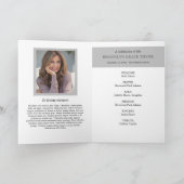 Ein liebenswertes Foto-Gedenkprogramm Programm (Innenseite)