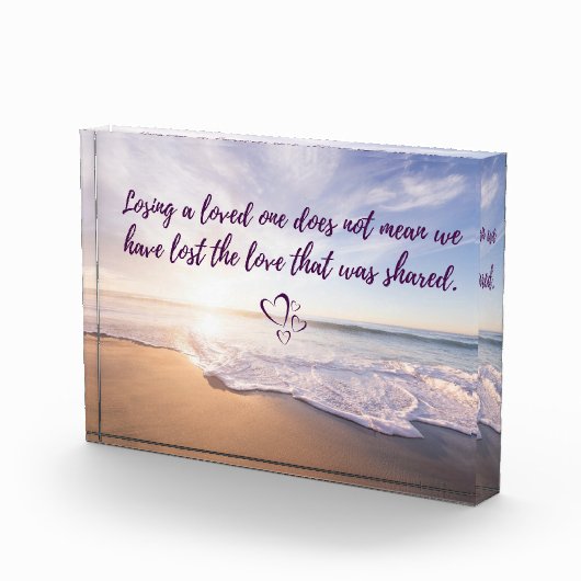 Ein Liebes verlieren Fotoblock (Rechts)