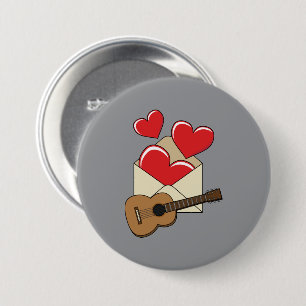 Ein Liebesbrief und eine Gitarre für Dich Button