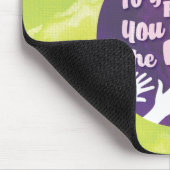 Ein liebevoller Vater Mousepad (Ecke)