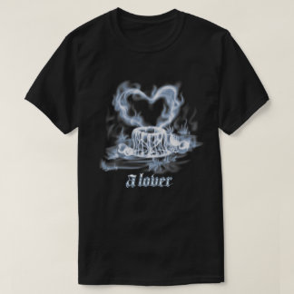 Ein Liebhaber - Ätherische Rauch-Kunst-Herz-Illust T-Shirt