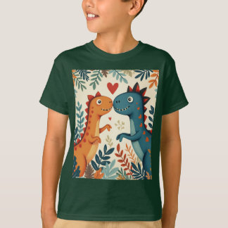 ein lieblicher Dinosaurier-T - Shirt