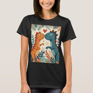 ein lieblicher Dinosaurier-T - Shirt