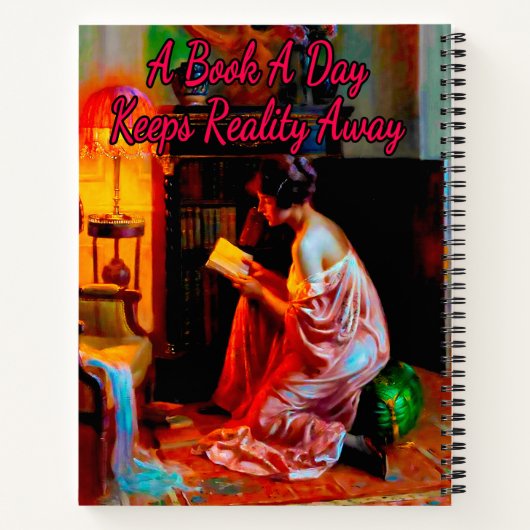 Ein Lieblingsbuch von Delphin Enjolras Notizblock (Rückseite)