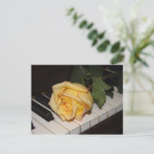 Ein Lied aus der Rose Postkarte (Stehend Vorderseite)