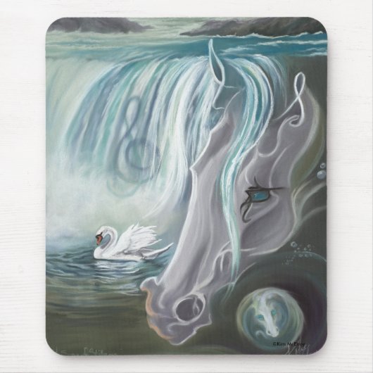 Ein Lied der Stille, durch Kim McElroy Mousepad (Vorne)