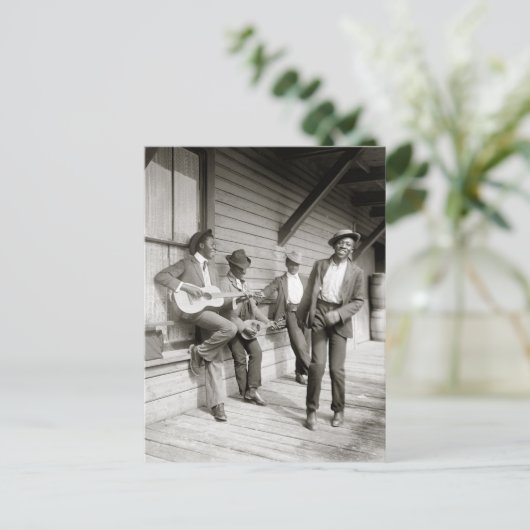 Ein Lied und ein Tanz, 1908 Postkarte (Stehend Vorderseite)