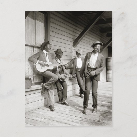 Ein Lied und ein Tanz, 1908 Postkarte (Vorderseite)