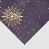 Ein Lila Design der Starry Night Serie 14 Seidenpapier (Ausschnitt)