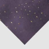 Ein Lila Design für die Nachtserie 6 Seidenpapier (Ausschnitt)