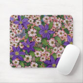Ein lila Flecken 2011 Mousepad (Mit Mouse)