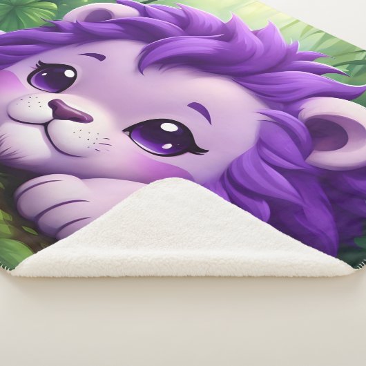 Ein Lila Löwengürtel im Dschungel Sherpadecke (3/4)