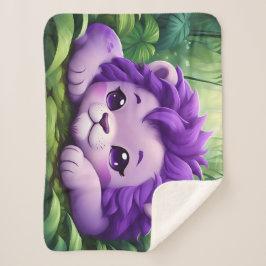 Ein Lila Löwengürtel im Dschungel Sherpadecke