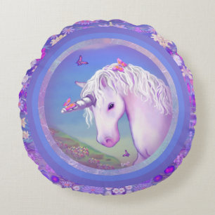 Ein Lila Paradies Akzent Kissen