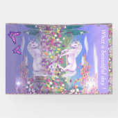 Ein lila Paradies Banner (Horizontal)