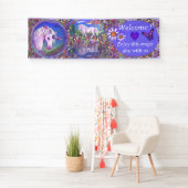 Ein lila Paradies Banner (Insitu)