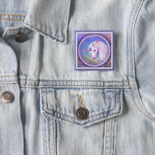 Ein Lila Paradies Button (Beispiel)