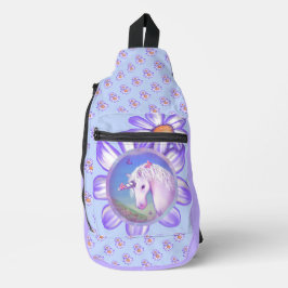 Ein lila Paradies Crossbody Bag