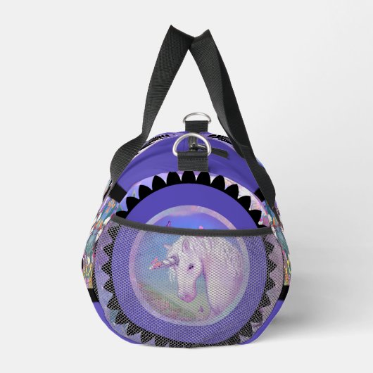 Ein lila Paradies Duffle Bag (Rechts)