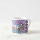 Ein Lila Paradies Espressotasse (Vorderseite Rechts)