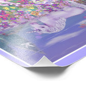 Ein Lila Paradies Fotodruck (Ecke)