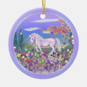 Ein lila Paradies für Akryler Ornament (Vorne)