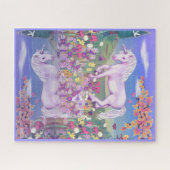 Ein Lila Paradies für Jigsaw Puzzle (Horizontal)