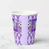 Ein Lila Paradies für Neapel Pappbecher (Rechts)