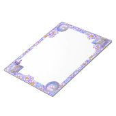 Ein lila Paradies für Notepad Notizblock (angewinkelt)