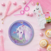 Ein Lila Paradies für Teller (Party)