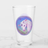 Ein Lila Paradies Glas (Rückseite)