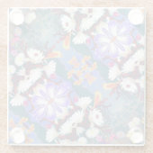 Ein Lila Paradies Glasuntersetzer (Rückseite)