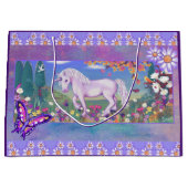 Ein lila Paradies Große Geschenktüte (Vorderseite)